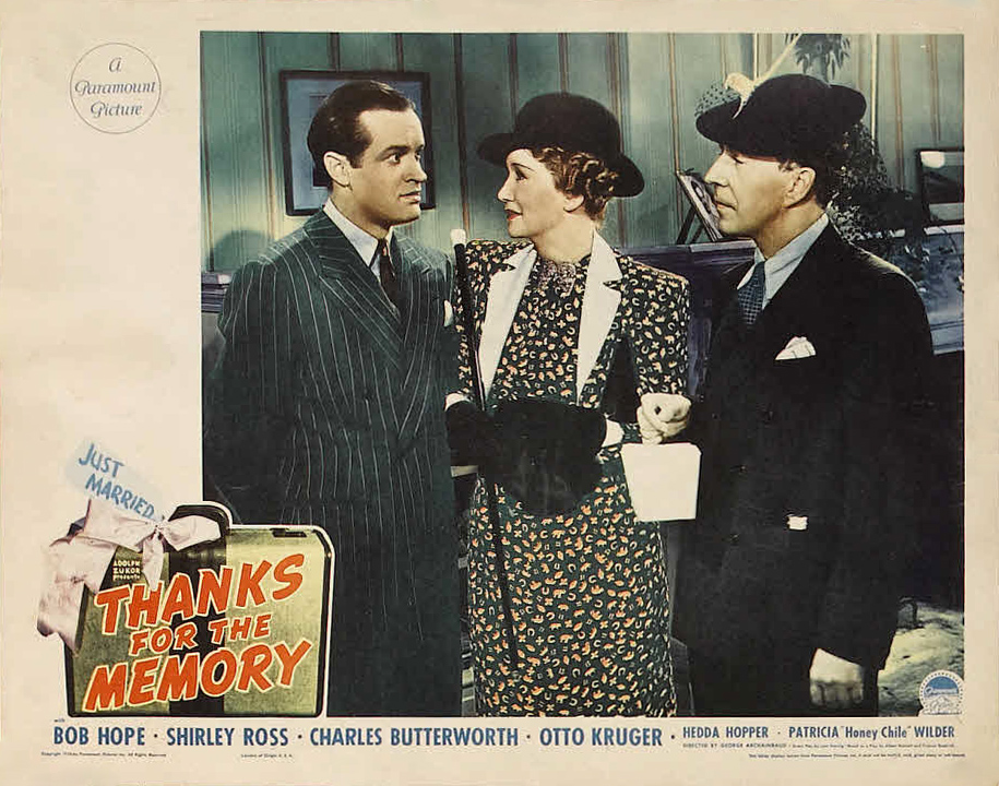 Thanks for the Memory (1938)